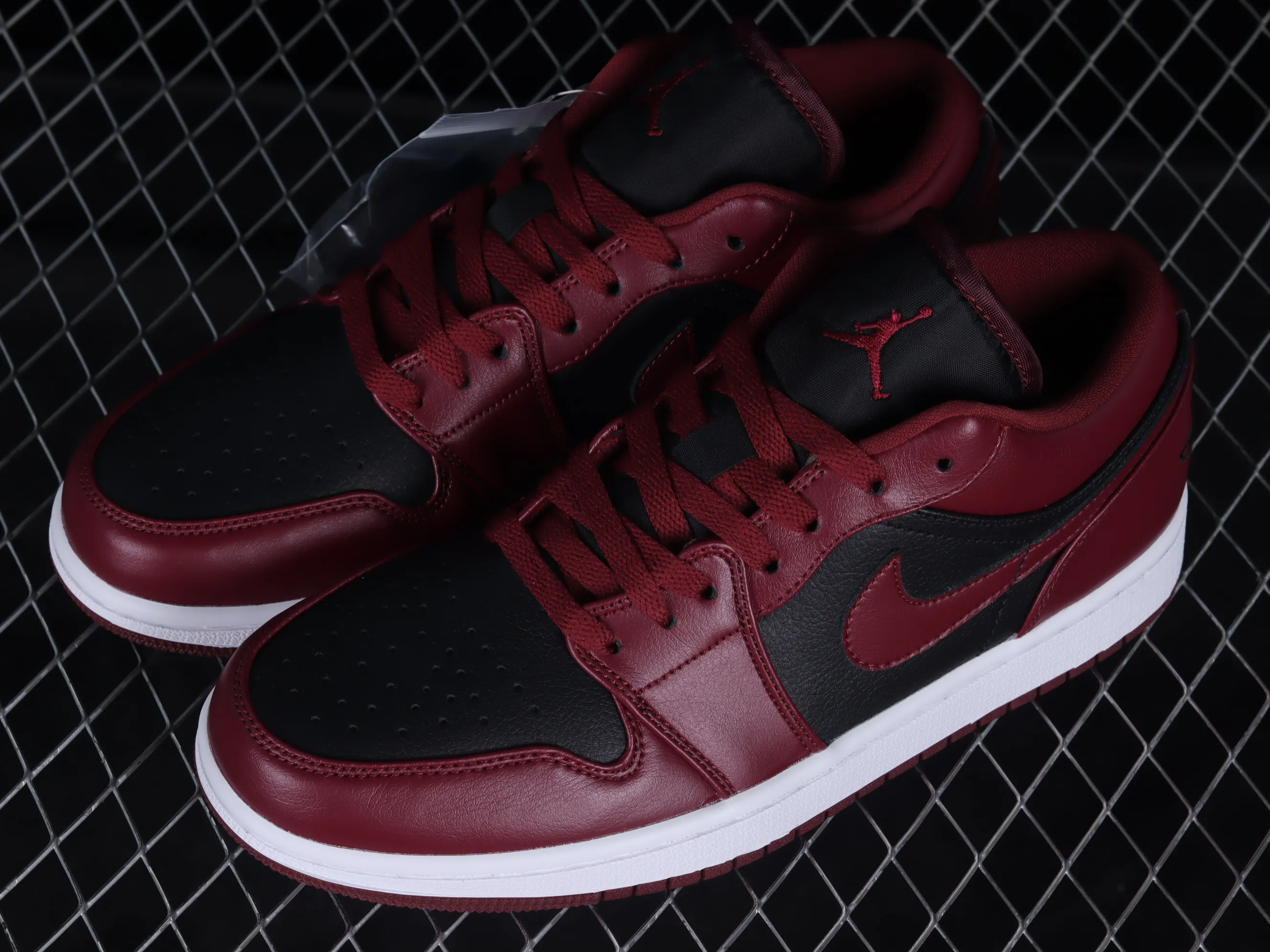 All categories Air Jordan Jordan series basketball shoes Air Jordan 1 Low Air Jordan 1 Low AJ1 Joe 1 burgundy black low-top basketball shoes DC0774-006